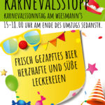 Karnevalsstopp am Wiesmann's