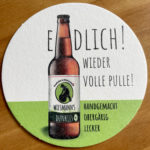 Wiesmann's Feierabend + Foodsharing + Wiesmann's Dunkles aus Fass und Flasche