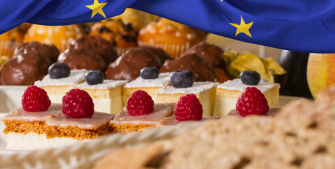 Eurpoaflagge-Café