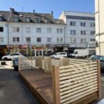 Eröffnung Parklett in der Sedanstraße