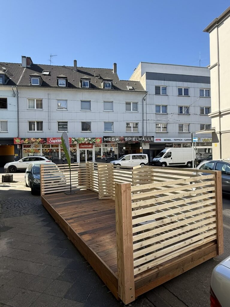 Parklett "FreiRAum" in der Sedanstr. in Wattenscheid